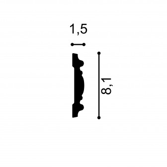 Profile Decorative Mardom Decor MRD-MDC250. Conține culorile: