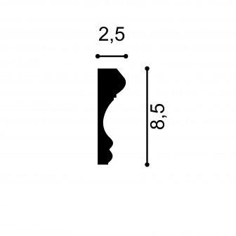 Profile Decorative Mardom Decor MRD-MDD311. Conține culorile: