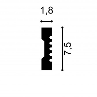 Profile Decorative Mardom Decor MRD-MDD412. Conține culorile: