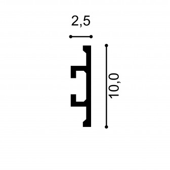 Brauri decorative Mardom Decor MRD-QL017, material: PolyForce