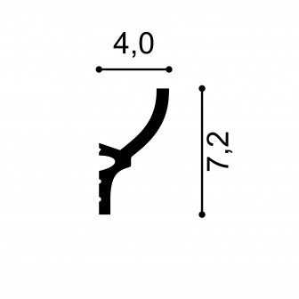 Scafe tavan (iluminat indirect, LED) Mardom Decor MRD-MD070, material: PolyForce
