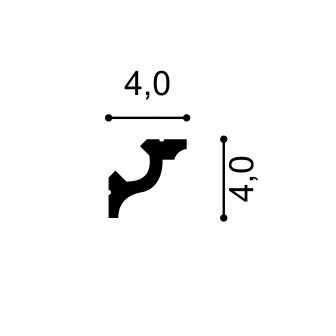 Cornișe tavan Mardom Decor MRD-MD172, material: PolyForce