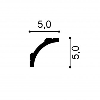 Cornișe tavan Mardom Decor MRD-MD210, material: PolyForce