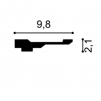 Profile Decorative Mardom Decor MRD-MDB165. Conține culorile: