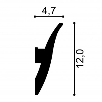 Scafe tavan (iluminat indirect, LED) Mardom Decor MRD-QL009, material: PolyForce