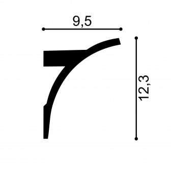 Scafe tavan (iluminat indirect, LED) Mardom Decor MRD-QL011, material: PolyForce