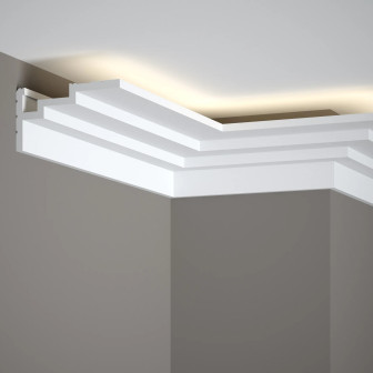 Cornisa decorativa pentru iluminat indirect cu LED