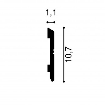Plinte decorative Mardom Decor MRD-MD354, material: PolyForce