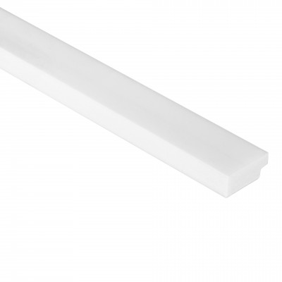 Profil stanga pentru Panoul riflat 3D Lamelli Medio, White, 270x2.8 cm, Mardom Decor