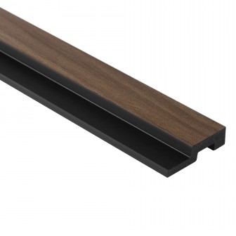 Profil dreapta pentru Panoul riflat 3D Lamelli Medio, Dark Oak, 270x3.9 cm, Mardom Decor Profil dreapta pentru Panoul riflat 3D Lamelli Medio, Dark Oak, 270x3.9 cm, Mardom Decor