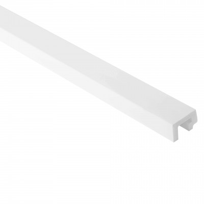 Profil stanga pentru Panoul riflat 3D Lamelli Largo, White, 270x3.1 cm, Mardom Decor