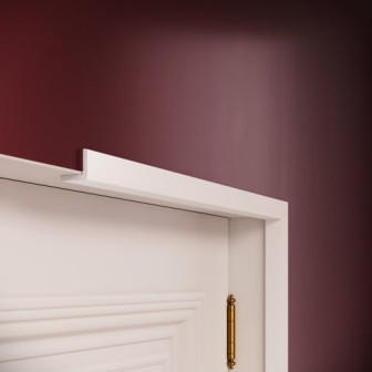 Profil decorativ de colt din polimer rigid B9