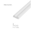 Profil stânga pentru panoul decorativ Cloud - 3.7x1.2x250 cm, Manavi