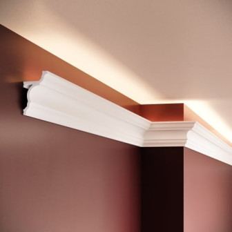 Scafa decorativa din polimer rigid pentru iluminat indirect LED