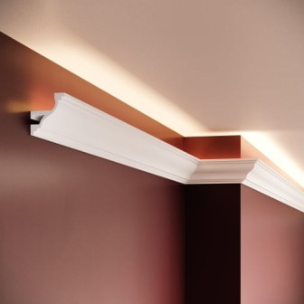 Scafa decorativa din polimer rigid pentru iluminat indirect cu LED