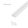 Profil stânga pentru panoul decorativ Waves - 3.8x1.3x250 cm, Manavi