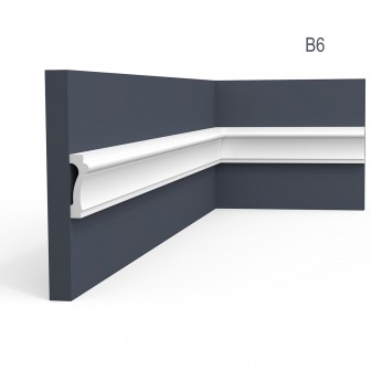 Brauri decorative Manavi MNV-B6-7.3x2.2x200, material: Polimer rigid