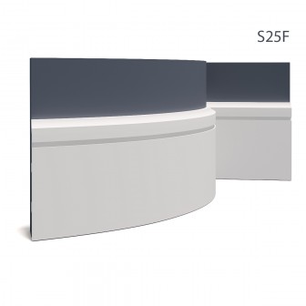 Plinte decorative Manavi MNV-S25-16x1.6x200Flex, material: Polimer rigid