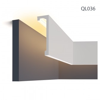 Scafe tavan (iluminat indirect, LED) Mardom Decor MRD-QL036T, material: PolyForce