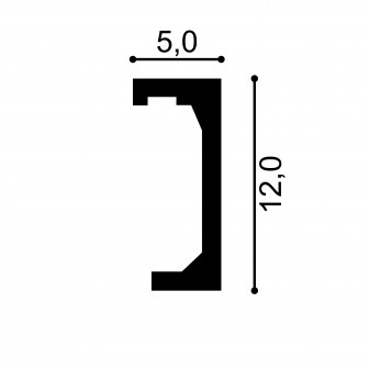 Scafe tavan (iluminat indirect, LED) Mardom Decor MRD-QL046T, material: PolyForce