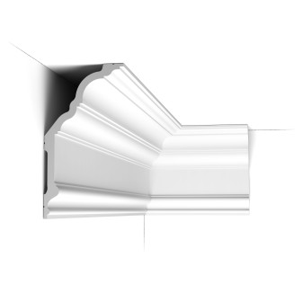 Cornisa decorativa tavan alba
