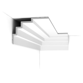 Cornisa decorativa moderna pentru iluminat indirect