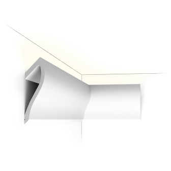 Cornișă decorativă tavan cu design curbat