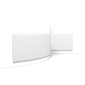 Panou decorativ 3D riflat flexibil