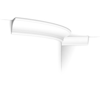 Cornisa flexibila decorativa pentru tavan