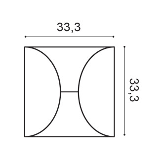 Panou decorativ 3D cu design modern