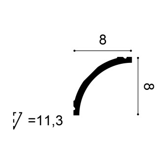 Cornișă Decorativă Flexibilă pentru Tavan