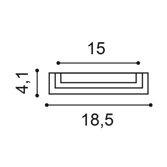 Bază decorativă pentru coloane și semi-coloane