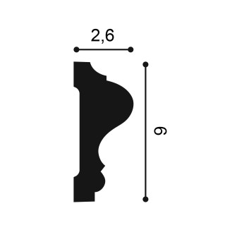 Brauri decorative Orac Decor ORC-P8020, material: PUROTOUCH®