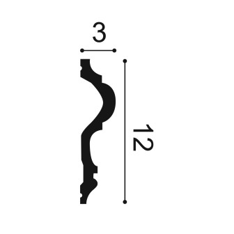 Brau decorativ flexibil Luxxus P8050F