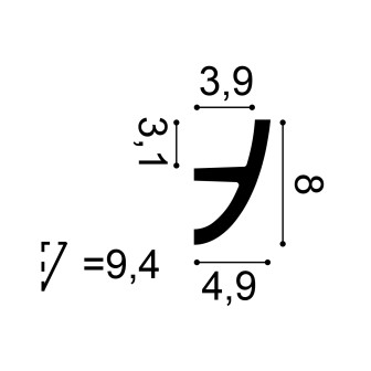 Cornisa decorativa tavan Ulf Moritz C373F
