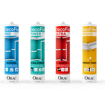 Adeziv pentru imbinare profile decorative