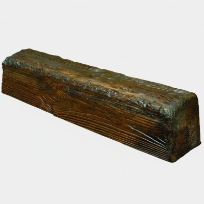Grinda aparenta imitatie lemn, maro inchis rustic, profil U