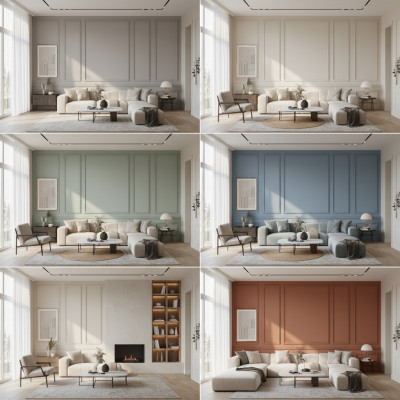 Panouri decorative MDF in diverse culori si finisaje mate