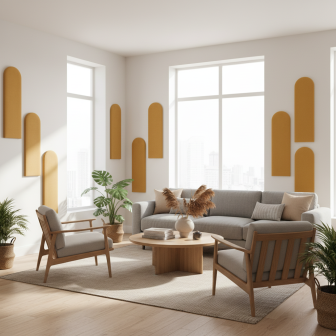 Panouri Decorative Simply Wall Panels SMP-PT-674-2908-P30-T18. Conține culorile: Galben