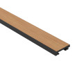 Profil stânga pentru Panoul riflat 3D Lamelli Grosso, Classic Oak, 200x4.9 cm, Mardom Decor