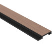 Profil dreapta pentru Panoul riflat 3D Lamelli Grosso, Grey Oak, 200x6.5 cm, Mardom Decor
