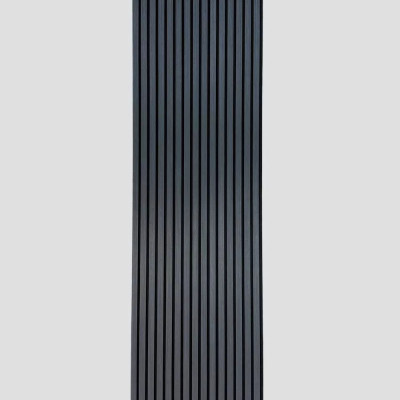 Panou acustic riflat Ebony montat pe perete