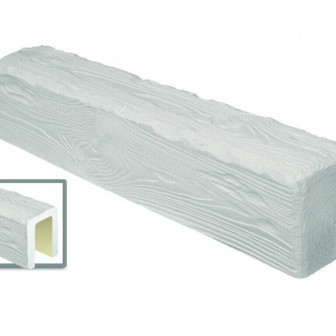 Grindă aparentă imitație lemn alb, stil rustic