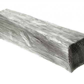 Grindă Aparentă Imitație Lemn, Gri ED105G, Rustic, Profil U