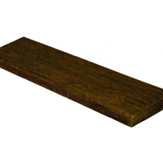 Placă decorativă imitație lemn, maro închis