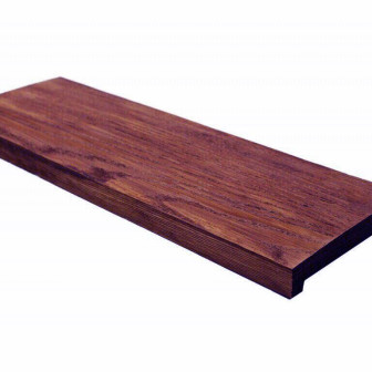 Placă Decorativă Imitație Lemn, Roșu, Modern, 17x3x300 cm