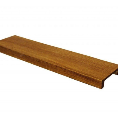 Placă Decorativă Imitație Lemn, Maro deschis, Modern, 12x3x300 cm
