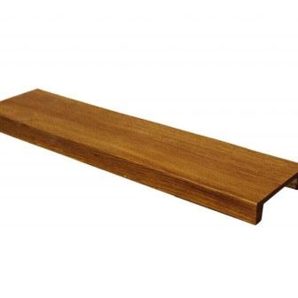 Placă Decorativă Imitație Lemn, Maro deschis, Modern, 12x3x300 cm