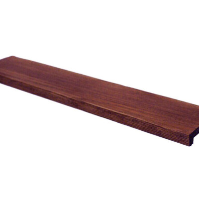 Placă Decorativă Imitație Lemn, Roșu, Modern, 10x2x300 cm