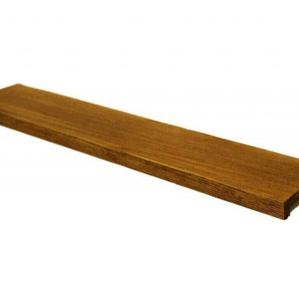 Placă Decorativă Imitație Lemn, Maro deschis, Modern, 10x2x300 cm